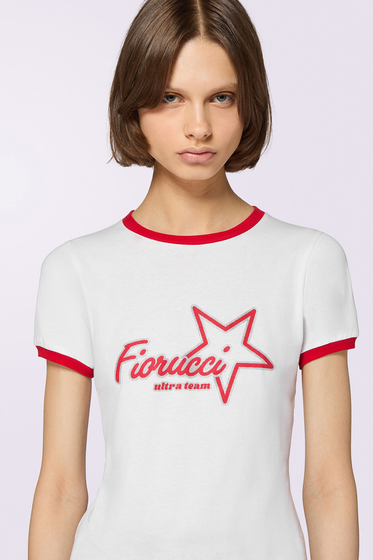 Ultra Team Glitter Star Logo Baby T-Shirt White